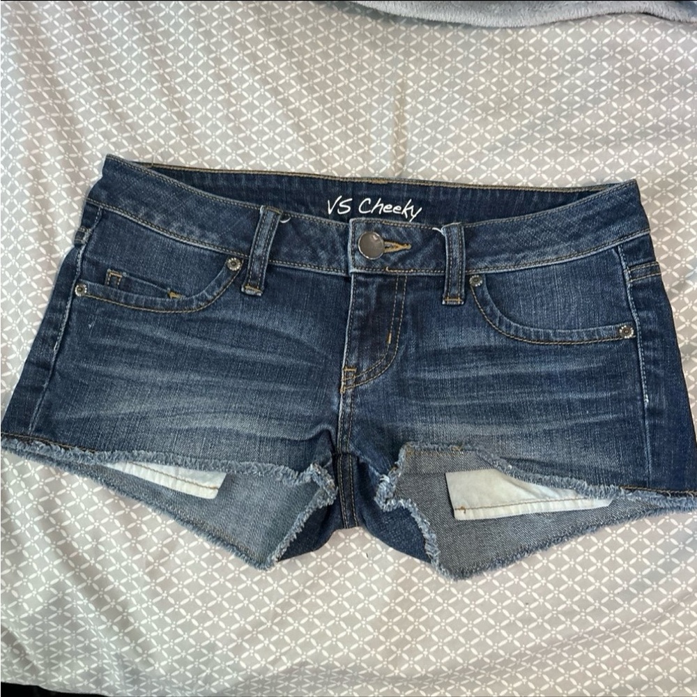 Victoria’s Secret cheeky jean shorts